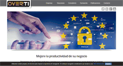 Desktop Screenshot of overti.es